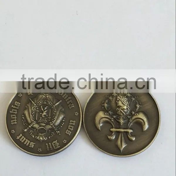 2016 High End Custom Antique Bronze Metal Old Souvenir World Coins photo-6
