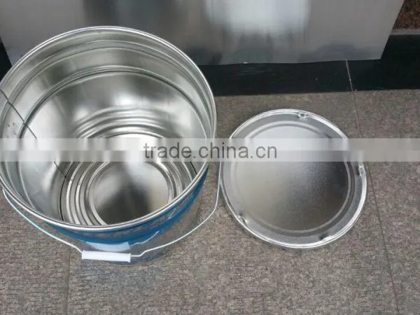 18 Litre Round Metal/steel Paint Bucket With Custom Printing Design photo-2