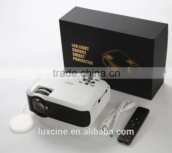 New Arrival! World 1st 720P Android 4.4.2 HD LED Small LCD Projector With Miracast WiFi Bluetooth 4.0 Bluray Beamer photo-2