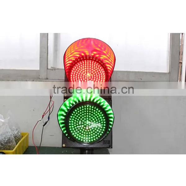 High Quality Red Green LED Light Crossing Road 200mm Mini Traffic Light Led photo-5