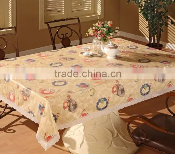 wholesale fashionable custom EVA table cloth