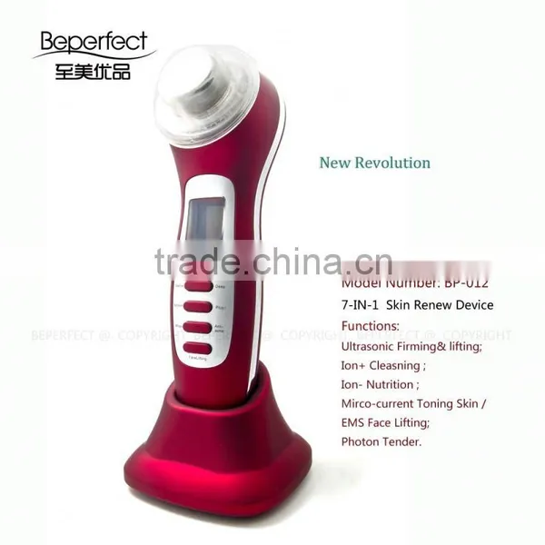 Home Use Ultrasonic Face Lift Roller Massager Enhancing Blood Circulation photo-4