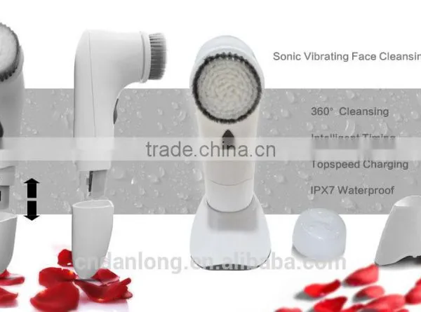 Vibrating Facail Cleansing Brush Sonic Danlong BA7011 photo-6