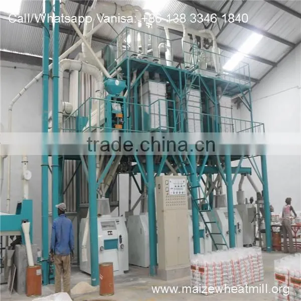 50-100 Tonne Convenient Maize Milling Machine photo-3