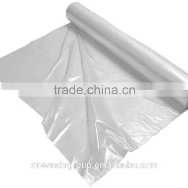 Width45cm Soft Food Packing / Clear Food Grade Plastic Wrap / Pvc Cling Film Jumbo Roll