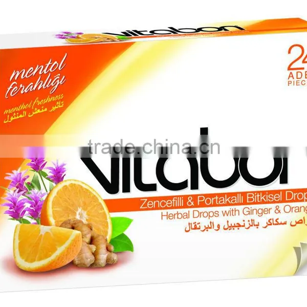 Sweet Sore Throat Import Candy VitaBon Drops With Eucalyptus and Aniseed Extract Bonbon ... photo-3
