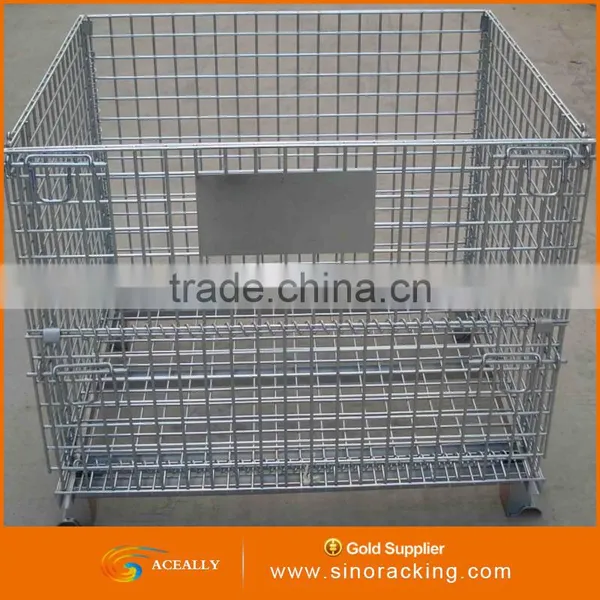 Pallet Logistic Collapsible Welded Wire Container photo-3