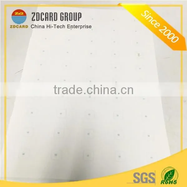Different Layout 13.56Mhz RFID Prelam Inlay Sheet for Card Production photo-4
