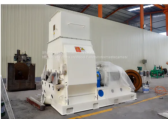 Wood Longs Branches Hammer Mill Machine For Sale photo-2