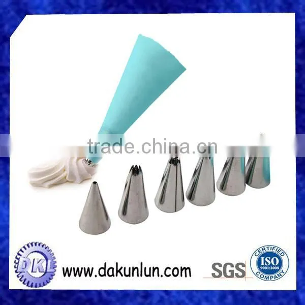 New Design Stainless Steel Decorating Cakes Pastry Nozzles photo-3