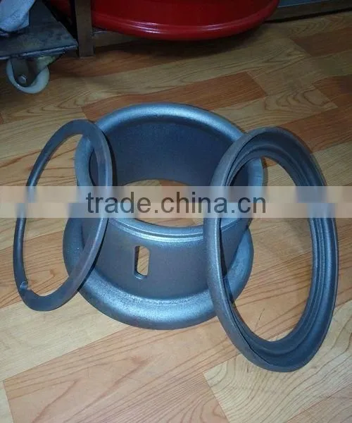 Semi-finished Product 4.33-8 Jiujiu 3pcs Forklift Steel Wheel photo-4