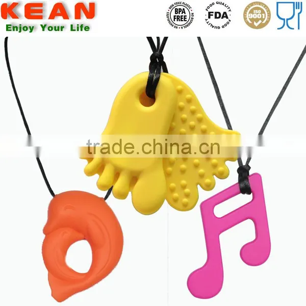 2016 Shenzhen Supplier Soft on Babies Gums Pacifier Clips for Option Silicone Pendant Teether photo-6