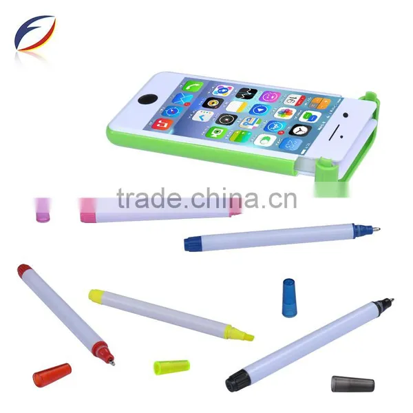 Direct Manufacturer Sales Iphone Shape Highlighter Highlighter Pen Permanent Marker Highlighter Set For Made In China photo-5