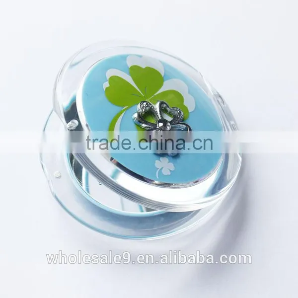 Acrylic Folding Pocket Costmetic Mirror photo-2