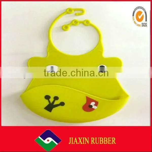 Hot Sale OEM Silicone Soft Baby Bib photo-3