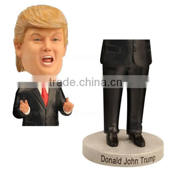 2016 Talking Action Figures Toy Donald Trump Bobble Head Dolls photo-2