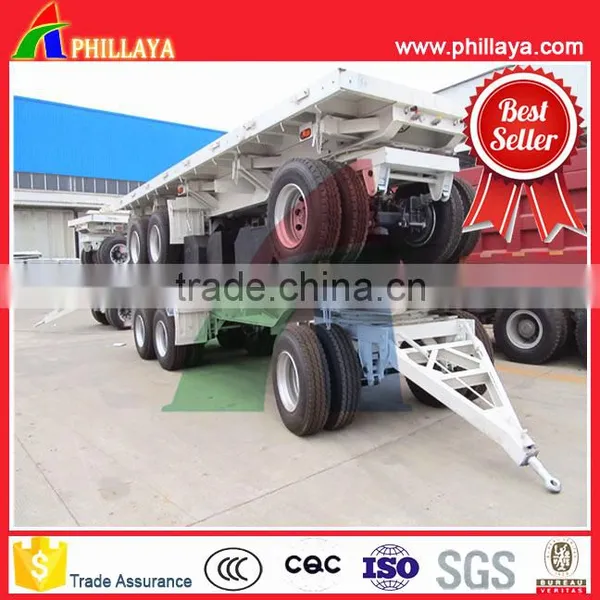 2 -4 Axles Full Drawbar Hauler Container Dolly Trailer on Sale photo-5