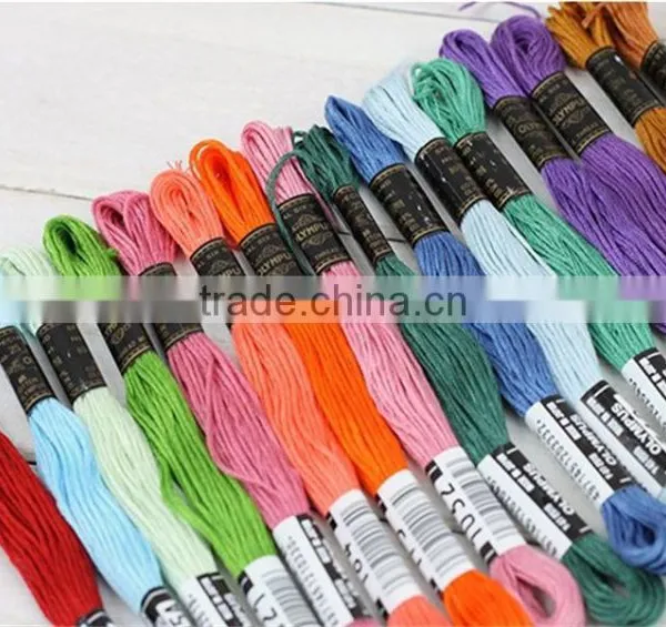 150828003 Hot Sales 100%Polyester Embroidery Thread and Cross Stitch Thread photo-2