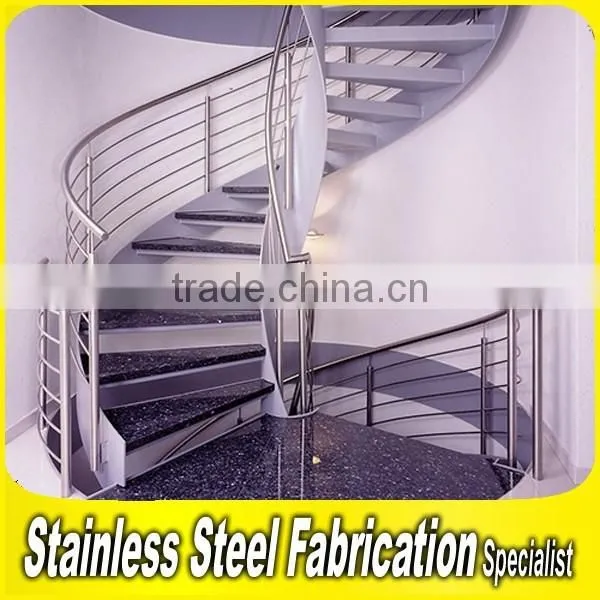 Aluminum Handrails Integral Sell Small Outdoor Spiral Staircase photo-3