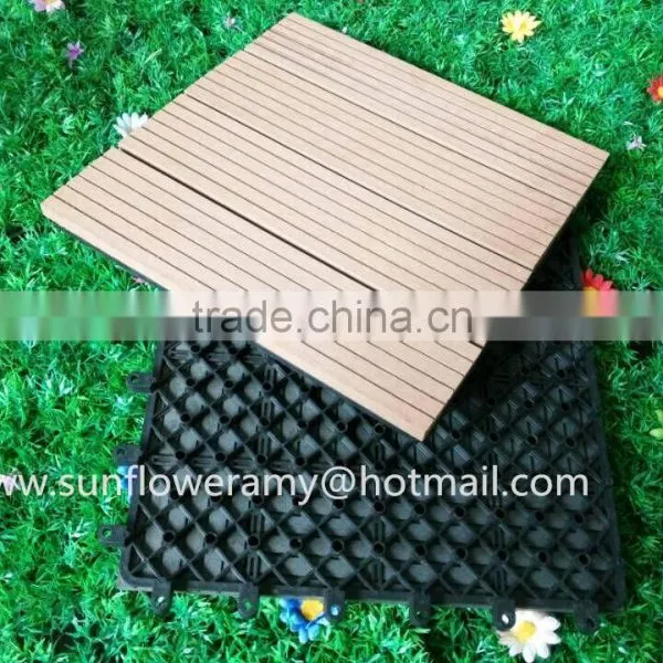 Home DTY Deck Tile Interlocking Composite Deck Tiles for Decoration photo-3