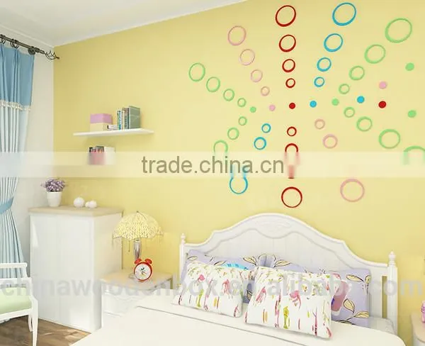 2015 High-quality Popular Shape Wooden Wall Stickers photo-2