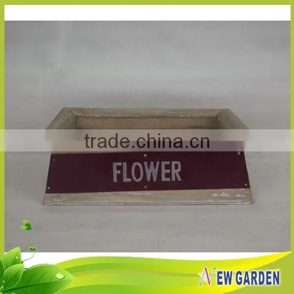 Wooden Decoration Basket, Gardeing Colorful Wood Easter Basket photo-4