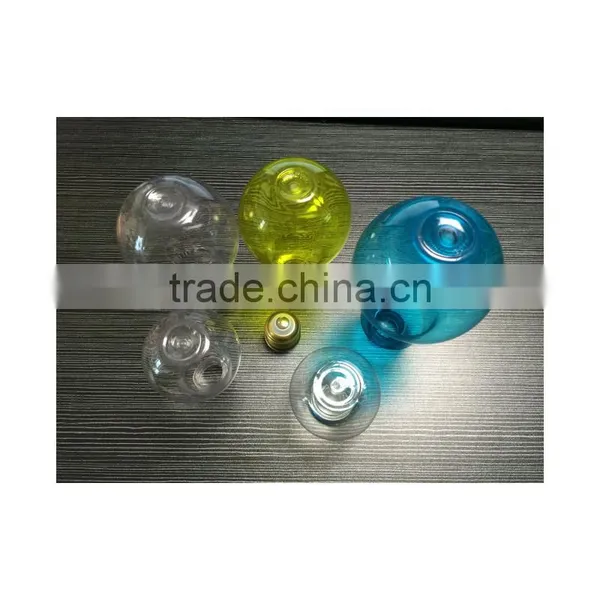 Hot Selling 400ml Juice, Coffee, Tea, Milk Tea, Beer, Beverage Cheap PET Plastic Light Bulb Shape Bottle photo-3