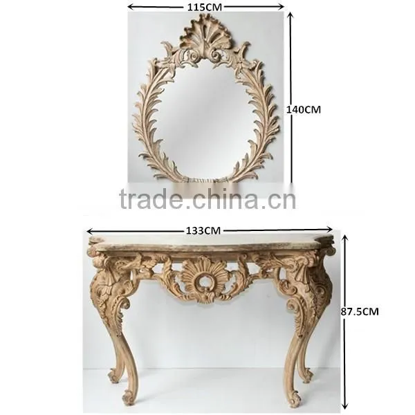 French Furniture Wholesale Console Desk Set For Living Room Decoration photo-5