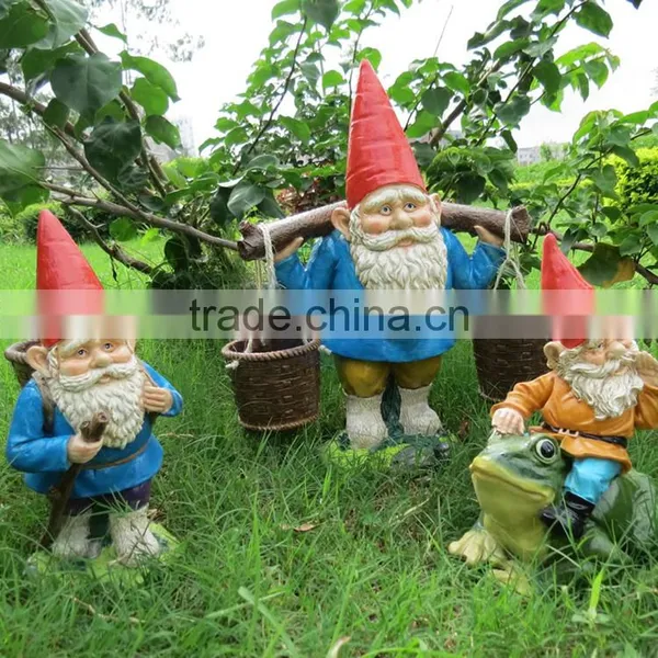 Popular 2016 Hot Sell Resin Craft Fiberglass Christmas Garden Statue Decorations photo-2