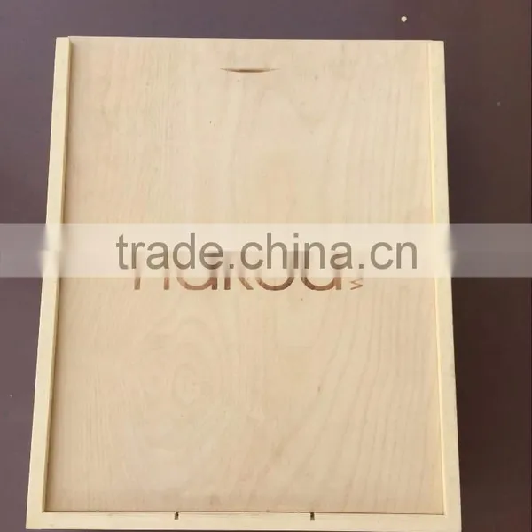 Europe Regional and Antique Feature Wooden Champagne Box Wooden Wine Gift Boxes Wooden Lock Box photo-3