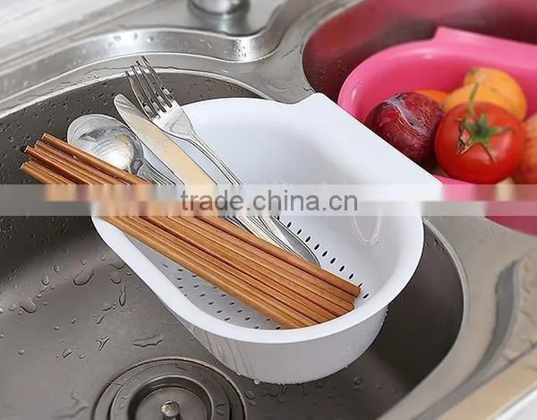 PP Plastic Hanging Sink Drain Basket for Kitchen photo-4