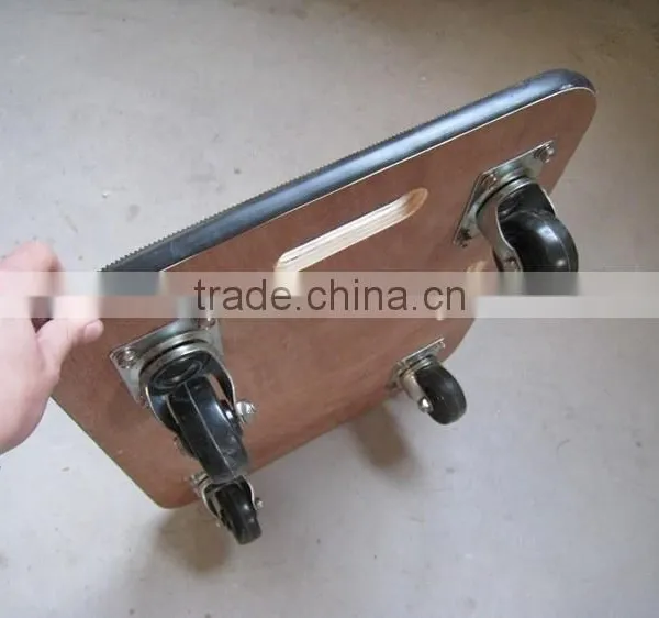 Moving Plant Pot Dolly Wooden Flower Pot Stand Tool Cart photo-2