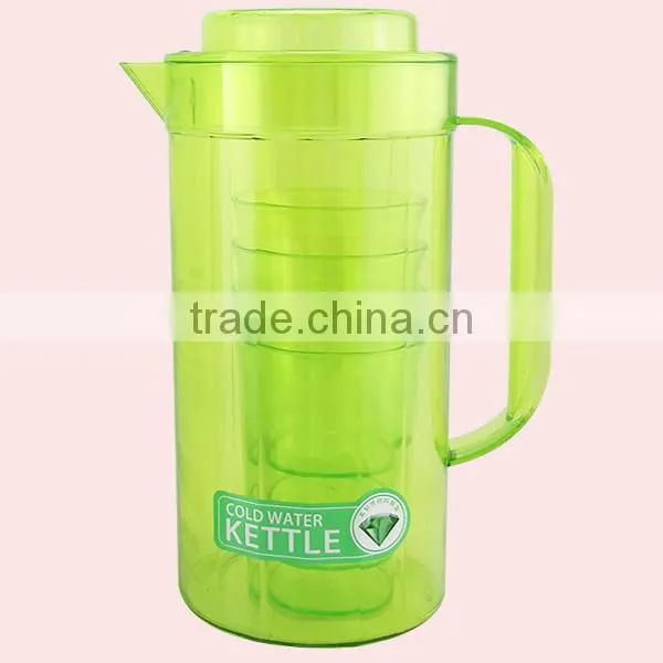 2L Diamond Series Food Grade Plastic Water Jug Set Hot and Cold Water Jug photo-4