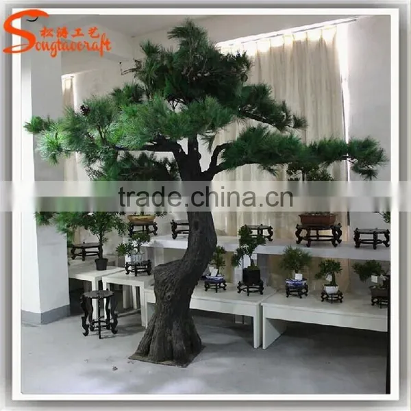 Hot Sale Wholesale Artificial Pine Tree Decor Plastic Pine Tree Artifiicial Fake Pine Tree photo-4