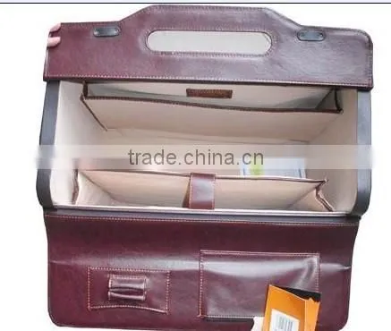 Leather Pilot Trolley Case photo-2