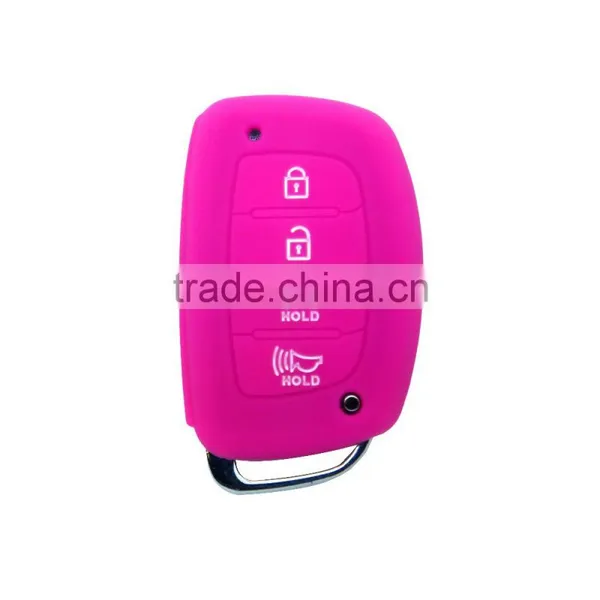 Wholesale Custom Silicone Remote Key Case Car Key Silicon Cover For Hyundai photo-2