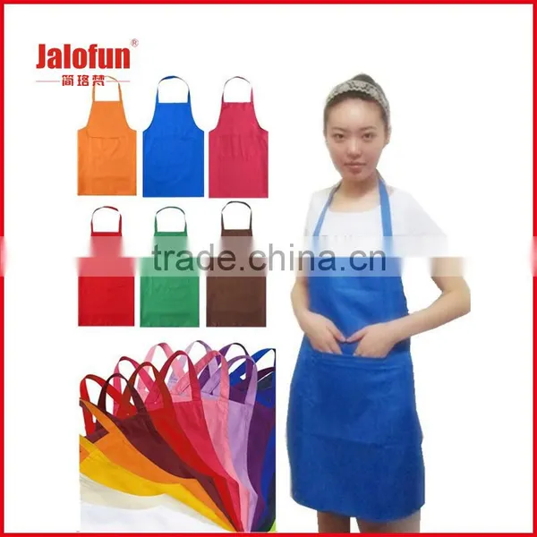 Cheap Custom New Years Disposable Plastic Apron Custom Logo Print photo-3