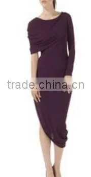 GZY Woman Dress Fashion Lady Long Party Dress 2017 Stock Shiny Model Factory Wholesale Guangzhou Slim photo-2