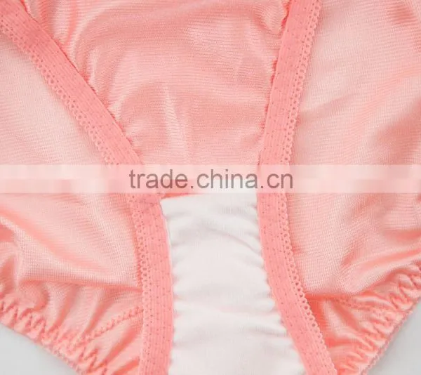 Good Quality Custom 100% Silk Sexy Fancy Woman Underwear photo-6