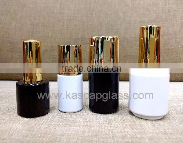 UV Pro Coated Nail Polish Bottle for Gel Polish,Clear and Coated Glass Bottle Manufacturers photo-4