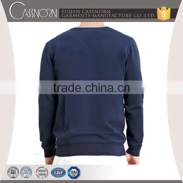 Superior Quality Anti-pilling Winter Mens Fashion Pullover Sweater photo-2