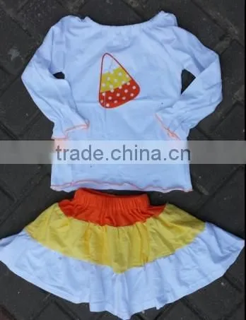 Toddler Kids Children Baby Girls Thanksgiving Outfits Girls Turkey Pants Sets Girls Fall Boutique Outfits Girls Wholesale Sets photo-4