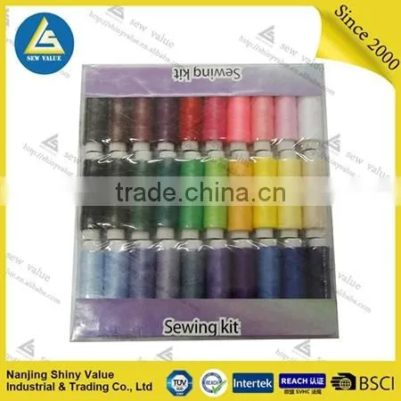 Various Colors 10pcs/card 40/2 Polyester Sewing Thread photo-4