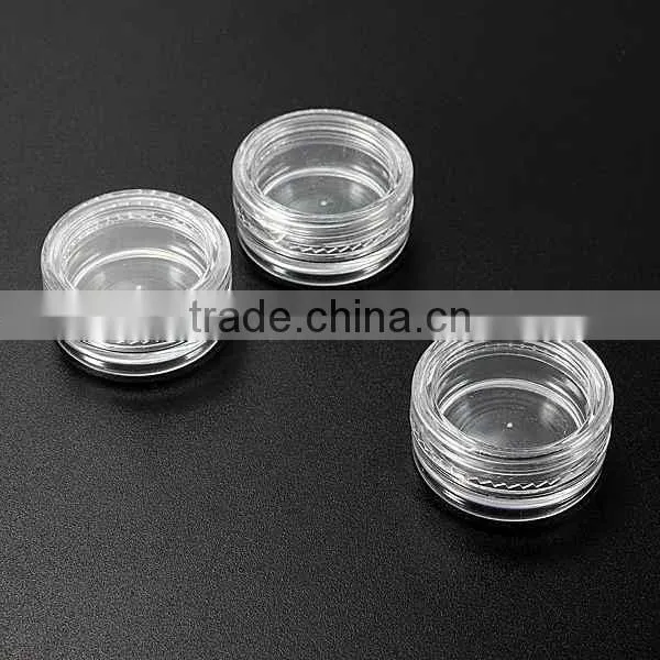 Excellent New 12x9x1.6cm Plastic Box For Jewelry Beads Pills Storage & 12 Round Organizer Containers Jars Bottle Best Promotion photo-4