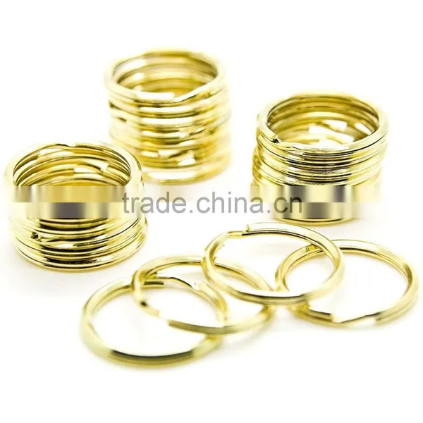 Split Ring Keychain Metal Keyring photo-2