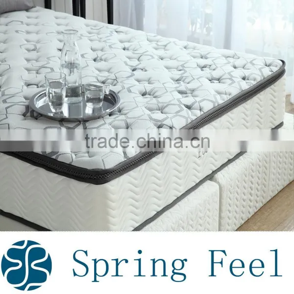 Hot Sale Bamboo Latex 5 Star Hotel Bed Mattress photo-3