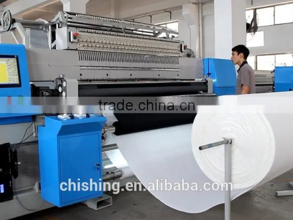 Double Needle Row Rotating Quilting Machine photo-2