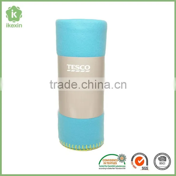 Promotion Gift Polyester Printed Fleece Throw Blanket photo-3