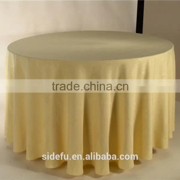 Manufacturer Wholesale Round Hotel Banquet Table Cloth photo-4