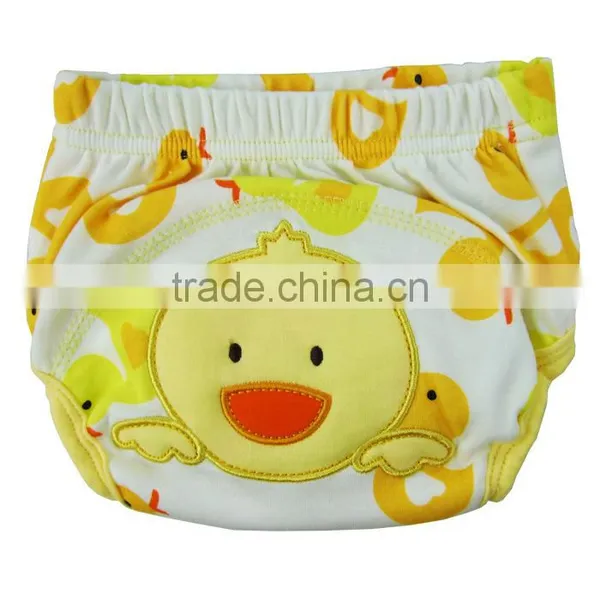 Lovely Monkey Footprints Design Waterproof Baby Cloth Nappy Diaper photo-3